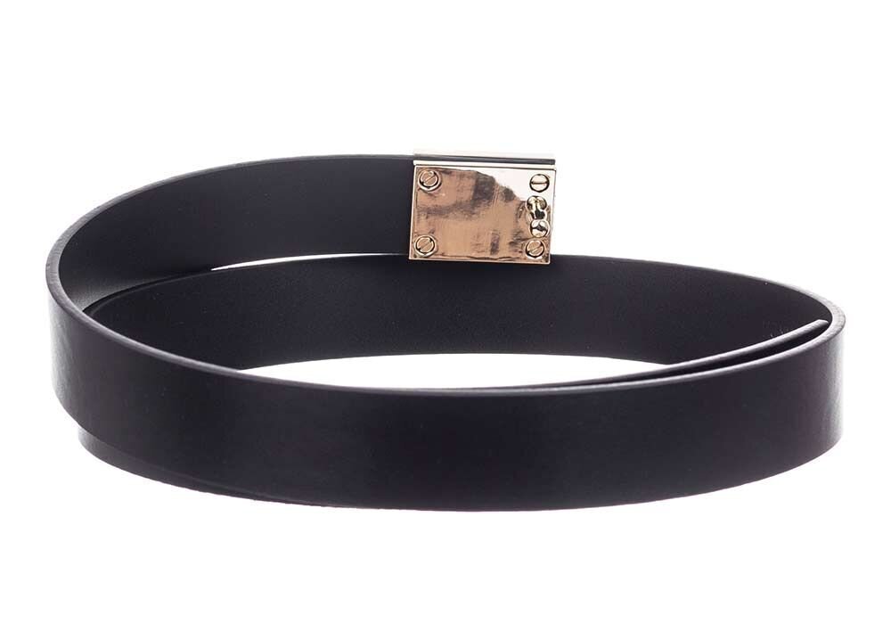 Diržas Calvin Klein SQUARE PLAQUE BUCKLE BELT, 25 mm, juodas K60K607657 BAX 26105 75 kaina ir informacija | Moteriški diržai | pigu.lt