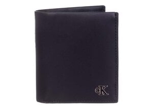 Мужской кошелек Calvin Klein N/S TRIFOLD W/COIN BLACK K50K506806 BDS 36885 цена и информация | Мужские кошельки | pigu.lt