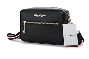 Женская сумка Tommy Hilfiger ICONIC TOMMY CAMERA BAG BLACK AW0AW09659 BDS 37756 цена и информация | Женские сумки | pigu.lt