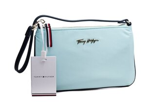 Женская сумка Tommy Hilfiger NEON TOMMY SMALL POUCH AQUA AW0AW09937 L4T 37810 цена и информация | Женские сумки | pigu.lt