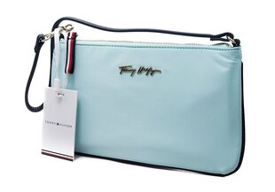 Женская сумка Tommy Hilfiger NEON TOMMY SMALL POUCH AQUA AW0AW09937 L4T 37810 цена и информация | Женские сумки | pigu.lt