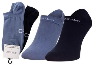 Kojinės-pedutės Calvin Klein, 2 poros, mėlynos / tamsiai mėlynos 100001814 004 28198 37-41 kaina ir informacija | Moteriškos kojinės | pigu.lt