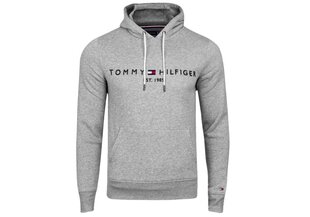 Vyriškas džemperis Tommy Hilfiger CORE TOMMY LOGO HOODY, pilkas MW0MW10752 501 28236 kaina ir informacija | Vyriški marškinėliai | pigu.lt