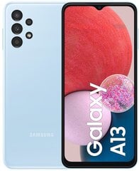 Samsung Galaxy A13, 32 GB, Dual SIM, Light Blue цена и информация | Мобильные телефоны | pigu.lt