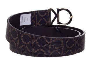 Moteriškas diržas CALVIN KLEIN CK MONO BELT, 3 cm, rudas K60K606446 0HD 31143 kaina ir informacija | Moteriški diržai | pigu.lt