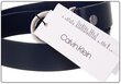 Vyriškas diržas CALVIN KLEIN, 3,5 cm CK ADJ. BUCKLE BELT NAVY K50K502119 411 31116 kaina ir informacija | Vyriški diržai | pigu.lt