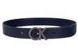 Vyriškas diržas CALVIN KLEIN, 3,5 cm CK ADJ. BUCKLE BELT NAVY K50K502119 411 31116 kaina ir informacija | Vyriški diržai | pigu.lt