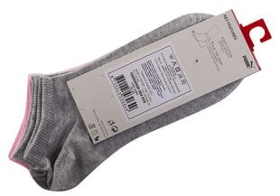 Moteriškos kojinės PUMA 2 poros, rožinės/pilkos spalvos 907949 04 30890 kaina ir informacija | Moteriškos kojinės | pigu.lt