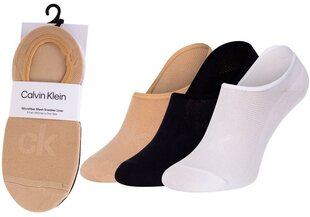 Moteriškos kojinės Calvin Klein, 3 poros, 100003033 004 38184 kaina ir informacija | Moteriškos kojinės | pigu.lt