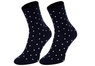 Женские носки TOMMY HILFIGER 2 пары, темно-синие 100001493 003 40474 цена и информация | Женские носки | pigu.lt