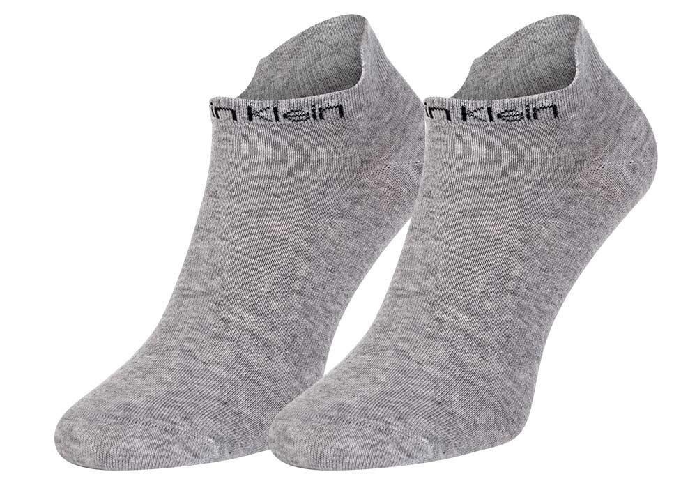 Moteriškos kojinės -pėdutės Calvin Klein 2 poros, rožinės/pilkos 701218778 003 39754 37-41 kaina ir informacija | Moteriškos kojinės | pigu.lt