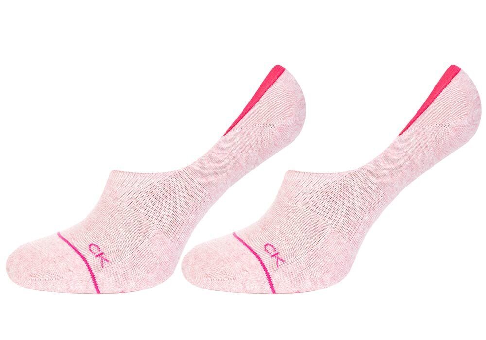 Moteriškos kojinės Calvin Klein, 3 poros, baltos/rožinės/pilkos 701218764 003 39743 37-41 kaina ir informacija | Moteriškos kojinės | pigu.lt