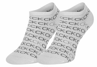 Calvin Klein moteriškos kojinės 2vnt, baltos kaina ir informacija | Moteriškos kojinės | pigu.lt
