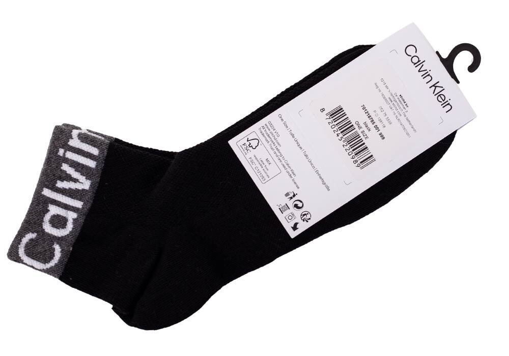 Moteriškos kojinės Calvin Klein, 1 pora, juodos 701218785 001 39746 37-41 цена и информация | Moteriškos kojinės | pigu.lt