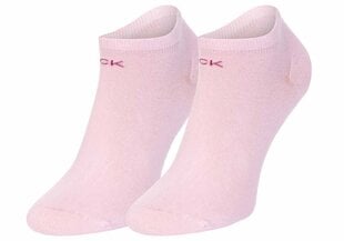 Носки-следки Calvin Klein, 3 пары, розовые/серые 701218768 003 39735 цена и информация | Женские носки | pigu.lt
