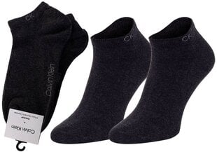 Женские носки CALVIN KLEIN, 2 пары, темно-серый 701218772 005 39767 цена и информация | Женские носки | pigu.lt