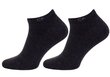 Moteriškos kojinės Calvin Klein, 2 poros, tamsiai pilkos 701218772 005 39767 37-41 kaina ir informacija | Moteriškos kojinės | pigu.lt