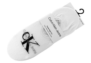 Женские носки CALVIN KLEIN, 1 пара, белые, 701218751 002 39785 цена и информация | Женские носки | pigu.lt