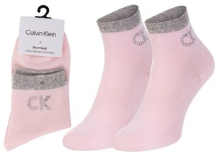 Moteriškos kojinės Calvin Klein, 1 pora, rožinės 701218782 004 39750 37-41 kaina ir informacija | Moteriškos kojinės | pigu.lt