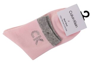 Moteriškos kojinės Calvin Klein, 1 pora, rožinės 701218782 004 39750 37-41 kaina ir informacija | Moteriškos kojinės | pigu.lt