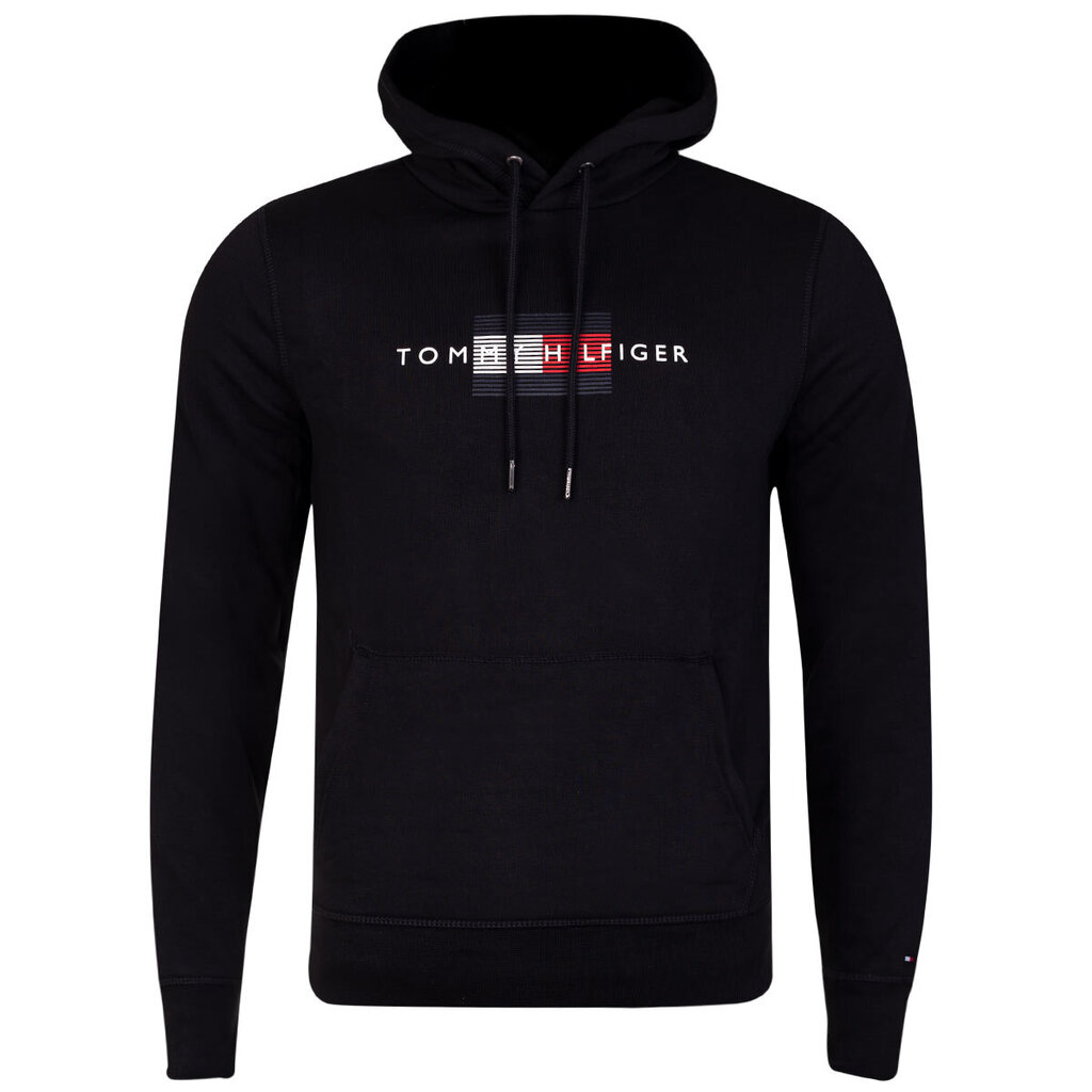 Tommy Hilfiger džemperis vyrams MW0MW20952 BDS 41089, juodas цена и информация | Džemperiai vyrams | pigu.lt