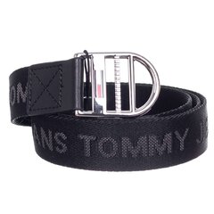 Moteriškas diržas TOMMY HILFIGER TJW WEBBING 3.0, juodas AW0AW10877 BDS 41975 80 kaina ir informacija | Moteriški diržai | pigu.lt