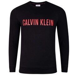 Мужская футболка CALVIN KLEIN SWEATSHIRT L/S, черная 000NM1960E XY8 42468 цена и информация | Мужские футболки | pigu.lt