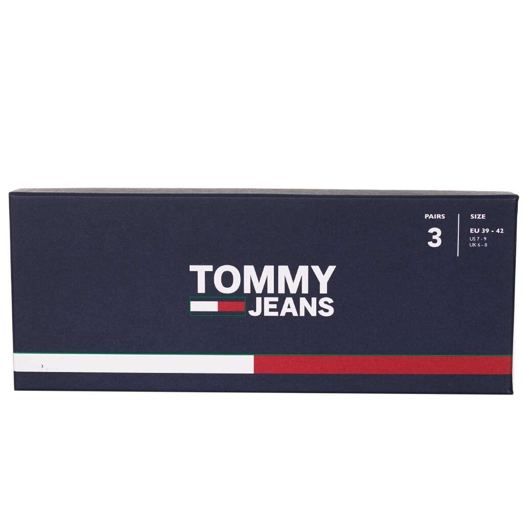 Moteriškos kojinės Tommy Hilfiger, 3 poros, baltos, 701218413 001 43085 kaina ir informacija | Moteriškos kojinės | pigu.lt