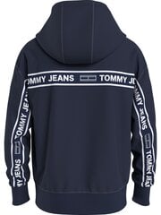 Vyriškas bluzonas Tommy Hilfiger TJM TOMMY TAPE HOODIE TAMSIAI MĖLYNAS DM0DM12934 C87 44126 kaina ir informacija | Megztiniai vyrams | pigu.lt