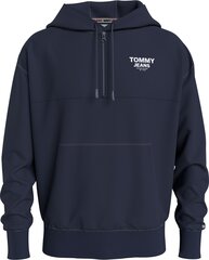 Vyriškas bluzonas Tommy Hilfiger TJM TOMMY TAPE HOODIE TAMSIAI MĖLYNAS DM0DM12934 C87 44126 kaina ir informacija | Megztiniai vyrams | pigu.lt