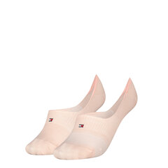 Moteriškos kojinės TOMMY HILFIGER JEANS, 2 poros, persikų spalvos 701218406 003 44361 kaina ir informacija | Moteriškos kojinės | pigu.lt