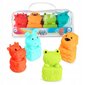 Vonios žaislų rinkinys Canpol Naminiai gyvūnai, 4 vnt kaina ir informacija | Žaislai kūdikiams | pigu.lt