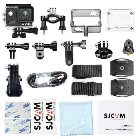 SJCam SJ4000 Wifi, balta kaina ir informacija | Veiksmo ir laisvalaikio kameros | pigu.lt