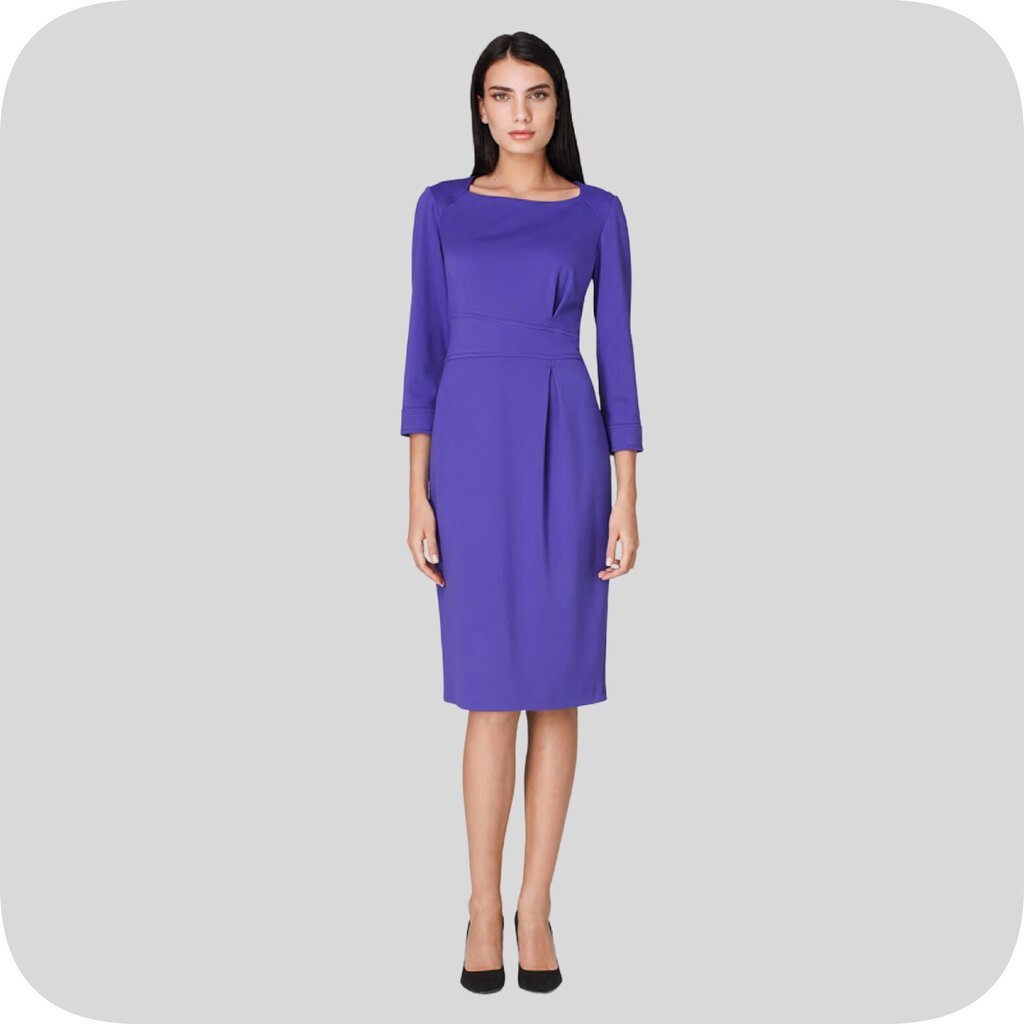 Suknelė moterims  Eiva stils Purple, violetinė цена и информация | Suknelės | pigu.lt