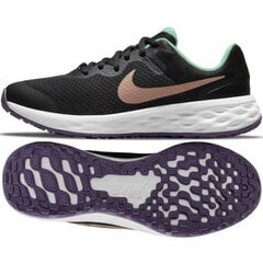 Sportiniai batai paaugliams Nike Revolution 6 Jr DD1096 005 kaina ir informacija | Sportiniai batai vaikams | pigu.lt