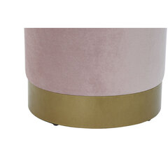 Подставка для ног DKD Home Decor, розовый велюр (35 x 35 x 40 см) цена и информация | Кресла-мешки и пуфы | pigu.lt