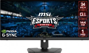 MSI OPTIX MPG341QR kaina ir informacija | Monitoriai | pigu.lt