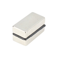 Магнит Ferrestock 40 x 20 x 10 mm (2 pcs) цена и информация | Дверные петли и другие принадлежности | pigu.lt