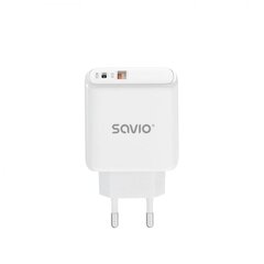 Savio USB Quick Charge 30W цена и информация | Зарядные устройства для телефонов | pigu.lt
