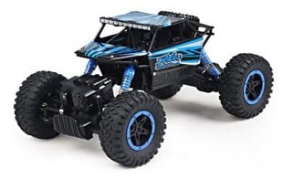 Радиоуправляемая машина — NQD 4WD Rock Crawler 1:18 2,4 ГГц — синяя цена и информация | Игрушки для мальчиков | pigu.lt