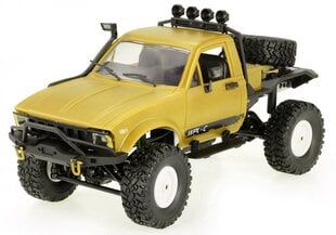 OFF-ROAD Žaislinis automobilis WPL C-14 (1:16, 4x4, 2.4G, LiPo) - geltona kaina ir informacija | Žaislai berniukams | pigu.lt