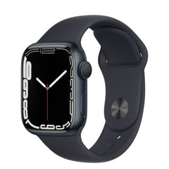 Apple Watch Series 7 41mm GPS, Midnight kaina ir informacija | Išmanieji laikrodžiai (smartwatch) | pigu.lt