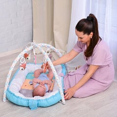 Žaidimų kilimėlis Lorelli Baby Nest, Blue kaina ir informacija | Lavinimo kilimėliai | pigu.lt