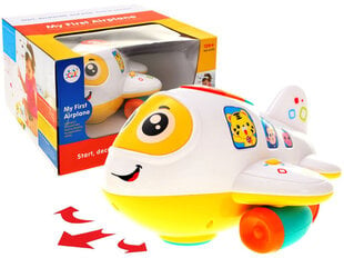 Веселый интерактивный самолет для самых маленьких цена и информация | Развивающие игрушки | pigu.lt