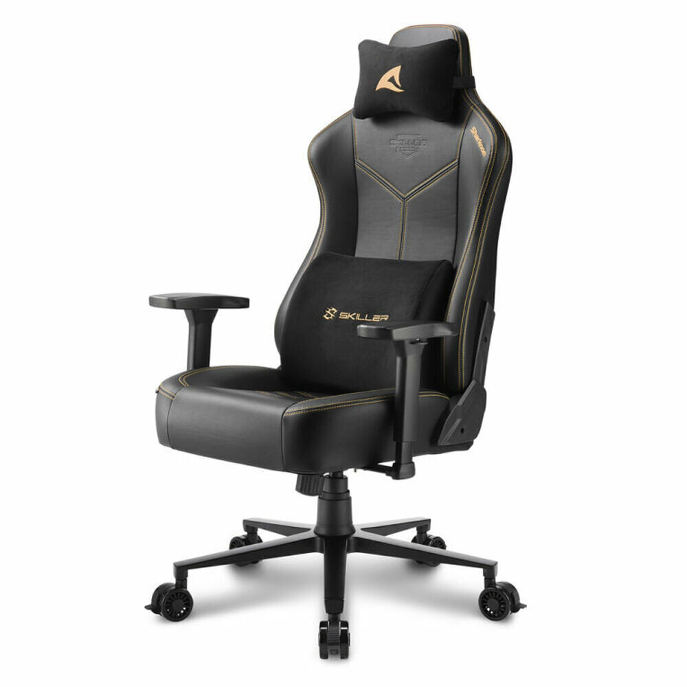 Žaidimų kėdė Sharkoon SGS30, juoda kaina ir informacija | Biuro kėdės | pigu.lt