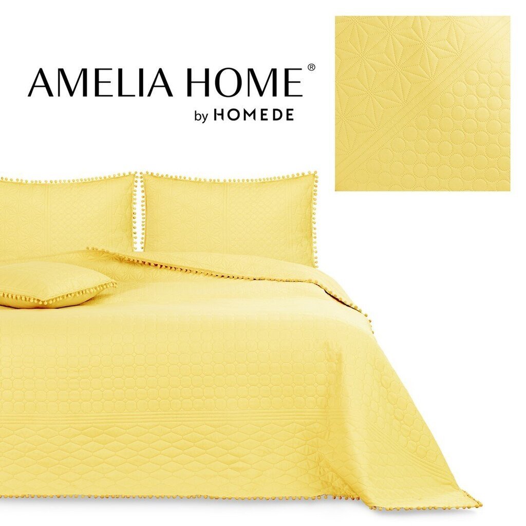 AmeliaHome dygsniuota lovatiesė su kutais Meadore, 200x220 cm kaina ir informacija | Lovatiesės ir pledai | pigu.lt
