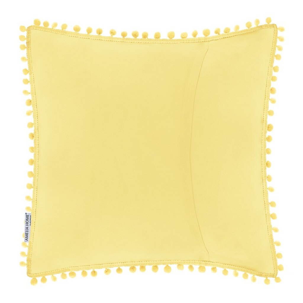 AmeliaHome dygsniuotas pagalvės užvalkalas su kutais Meadore, 45x45 cm, 2 vnt. kaina ir informacija | Patalynės komplektai | pigu.lt