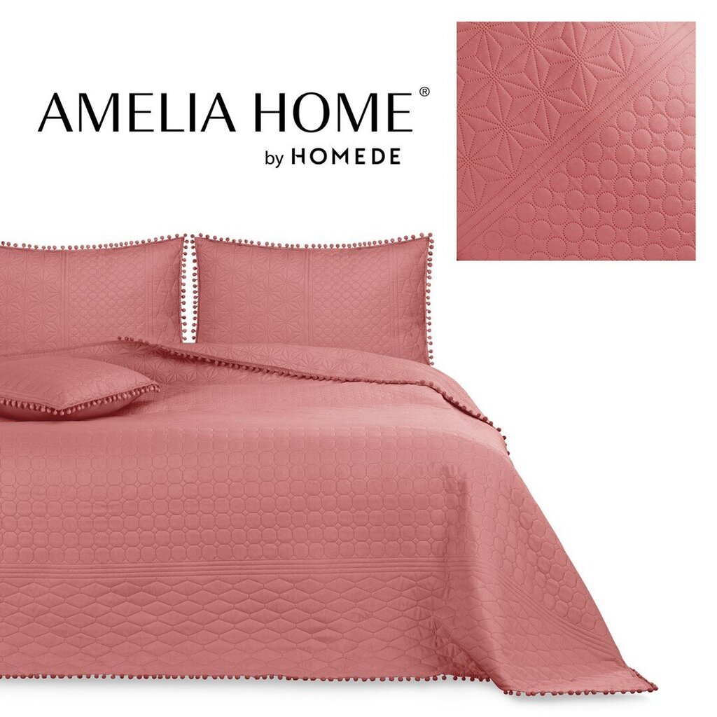 AmeliaHome dygsniuota lovatiesė su kutais Meadore, 260x280 cm kaina ir informacija | Lovatiesės ir pledai | pigu.lt