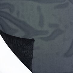 Полиэфирная тонкая подкладочная ткань трикотажного переплетения 140cм, цвет чёрный цена и информация | Ткани | pigu.lt