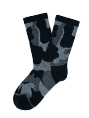 Kojinės iš medvilnės su pliušiniu padu Dark Camouflage цена и информация | Мужские носки | pigu.lt
